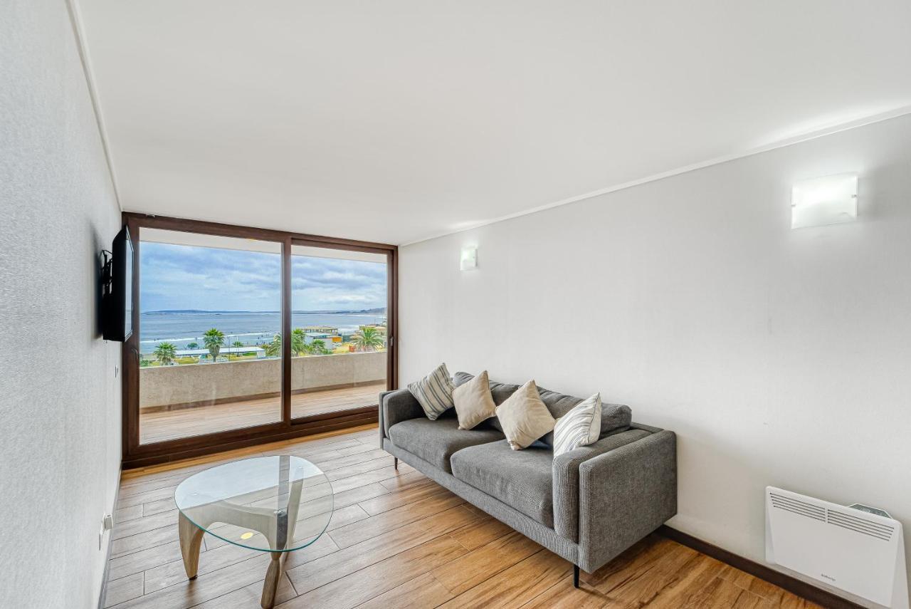 Concón Costamar Apartment 2D Con Vista Al Mar מראה חיצוני תמונה